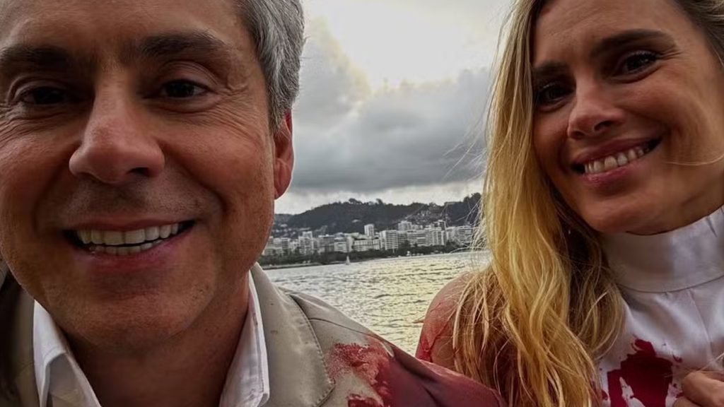 Alexandre Nero exibe bastidores de ‘Vale Tudo’ após personagem ser baleado